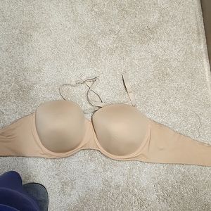Soma tan strapless bra size 38D with straps
